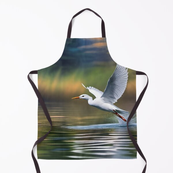 Item preview, Cattle Egret Taking Flight designed and sold by Aaron Ran.