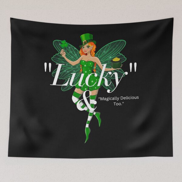 Item preview, Fairy Luck White Lettering designed and sold by PomskysRus.