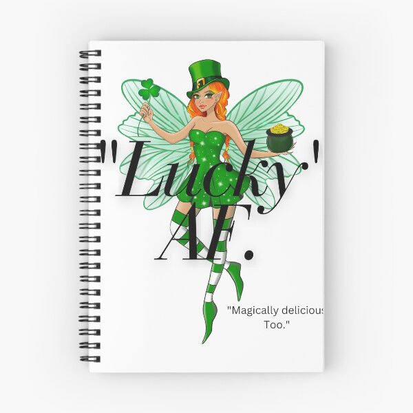 Item preview, Lucky Fairy AF Black Lettering designed and sold by PomskysRus.