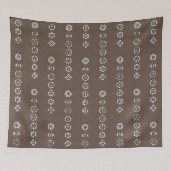 Item preview, The Seven Chakras - Earth + Fog designed and sold by Irene Estelle.
