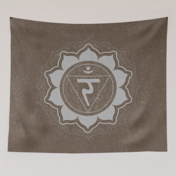 Item preview, Solar Plexus Chakra Mandala - Earth + Fog designed and sold by Irene Estelle.