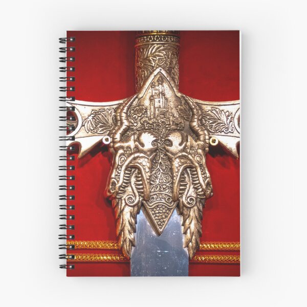 Item preview, Sword Hilt and Guard Against a Red Background designed and sold by jrtwynam.
