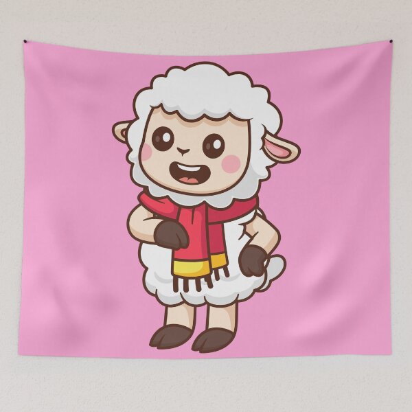 Item preview, Winter Woolies: Cute Sheep in Snow designed and sold by hjian8219.
