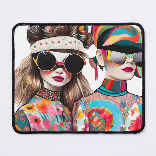 Item preview, Retro Vogue and Blooms designed and sold by ramboe.