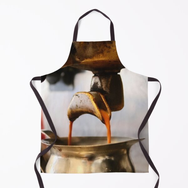 Item preview, Vintage Espresso Brewing: Barista-Inspired Coffee Art Print designed and sold by Photos-by-adot.