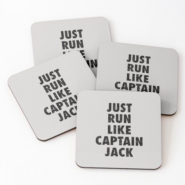 Item preview, Just Run Like Captain Jack designed and sold by Mondayshine.