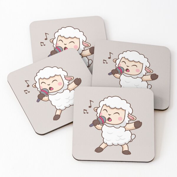 Item preview, Melodic Baa: Cute Sheep Singing designed and sold by hjian8219.