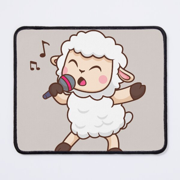 Item preview, Melodic Baa: Cute Sheep Singing designed and sold by hjian8219.
