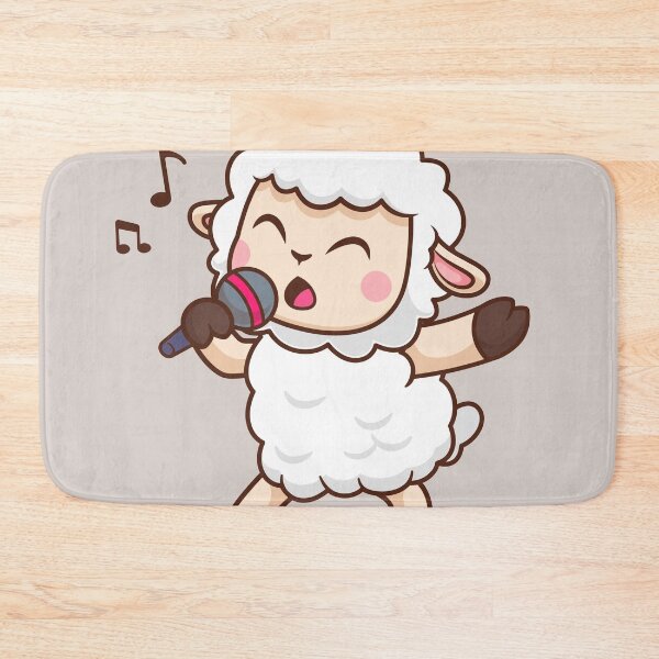 Item preview, Melodic Baa: Cute Sheep Singing designed and sold by hjian8219.