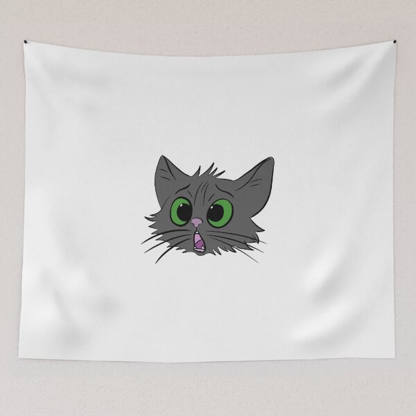 Item preview, Surprised Gray Kitten designed and sold by EWNDesigns.