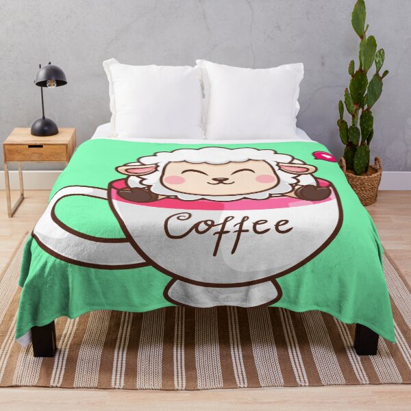 Item preview, Java Joy: Cute Sheep Soaking in Coffee Cup designed and sold by hjian8219.