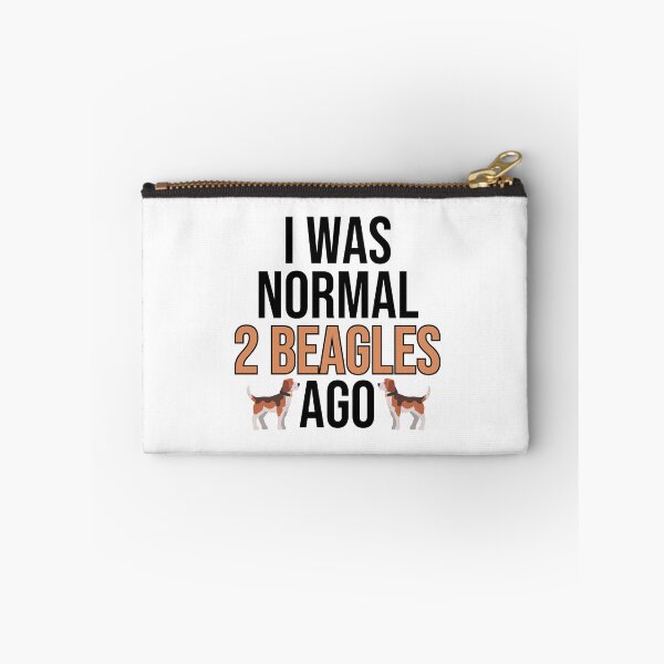 Item preview, I Was Normal 2 Beagles Ago designed and sold by TheAnimalZ00.