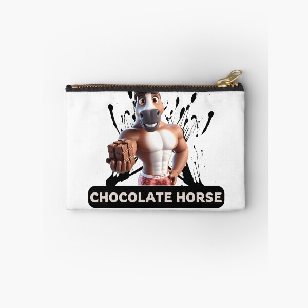 Item preview, Chocolate Horse: Sweet Delights Await! designed and sold by Hungry-Murphy.
