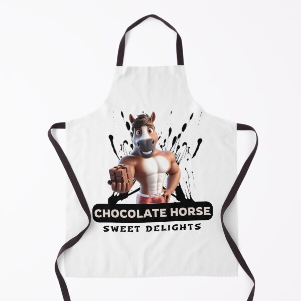 Item preview, Chocolate Horse: Sweet Delights Await! designed and sold by Hungry-Murphy.