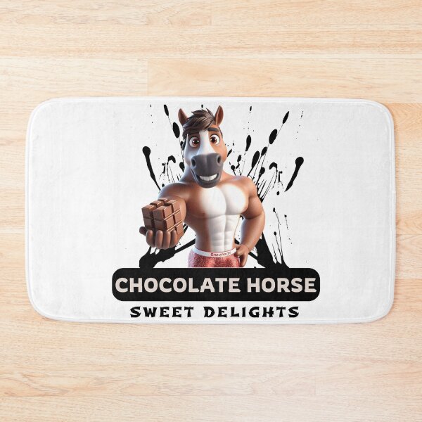 Item preview, Chocolate Horse: Sweet Delights Await! designed and sold by Hungry-Murphy.