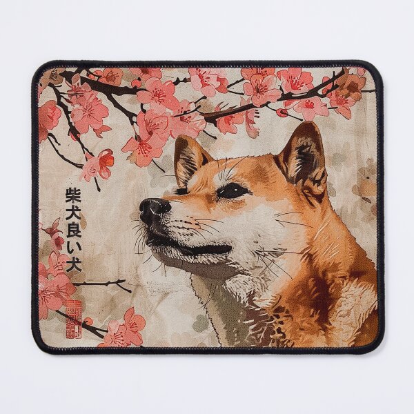 Item preview, Shiba With Sakura designed and sold by Sick-4-Life.