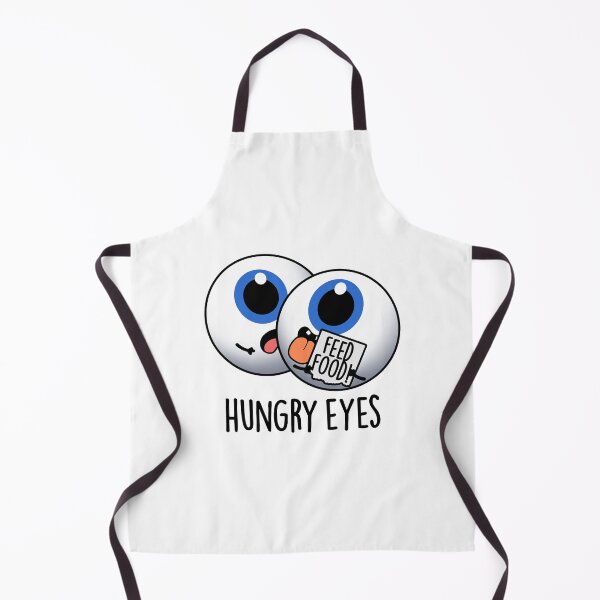 Item preview, Hungry Eyes Funny Eyeball Pun designed and sold by punnybone.
