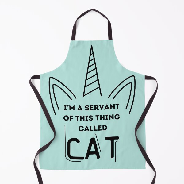 Item preview, I'm a Servant of This Thing Called Cat designed and sold by MySocialCat.