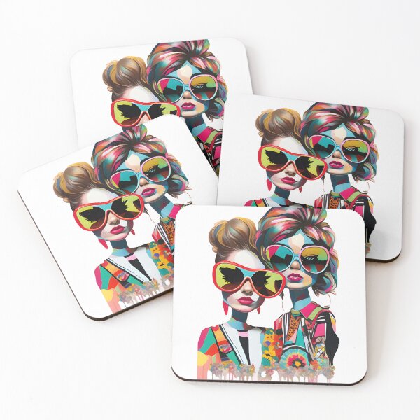 Item preview, Retro Vogue and Blooms 2 designed and sold by ramboe.