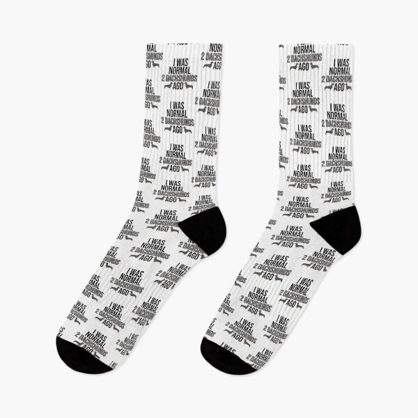 Item preview, I Was Normal 2 Dachshunds Ago designed and sold by TheAnimalZ00.