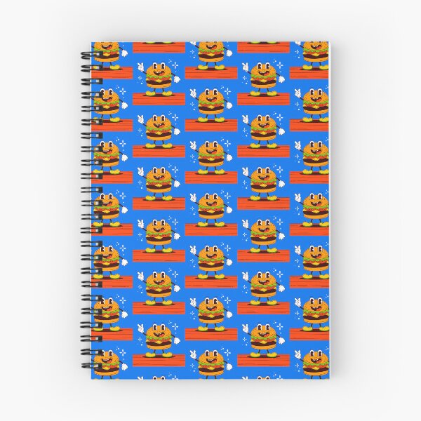 Item preview, "Savor the Flavor: Hand-Drawn Burger Cartoon Illustration" designed and sold by hjian8219.
