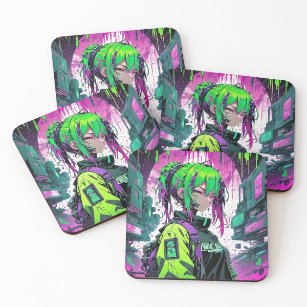 Item preview, Cyberpunk Anime Girl 4 designed and sold by Cyberpunk Neo.