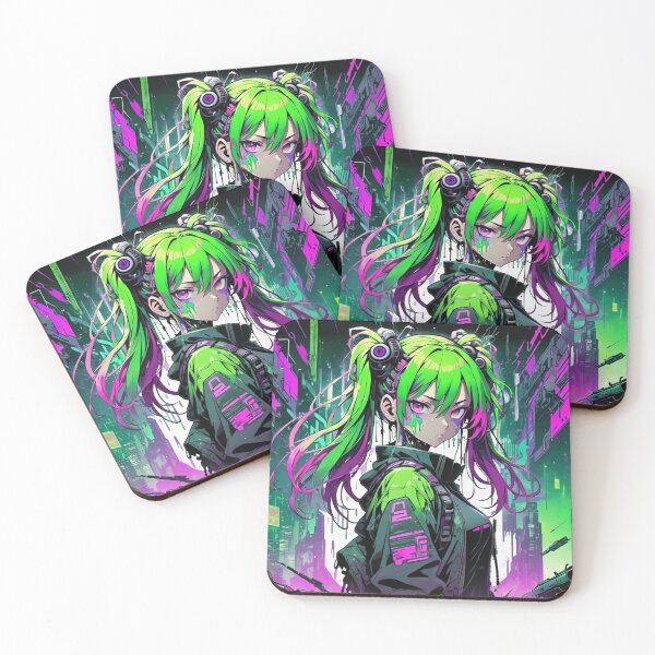 Item preview, Cyberpunk Anime Girl 5 designed and sold by Cyberpunk Neo.