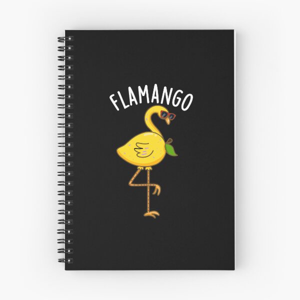 Item preview, Fla-mango Funny Flamingo Pun (Dark BG) designed and sold by punnybone.