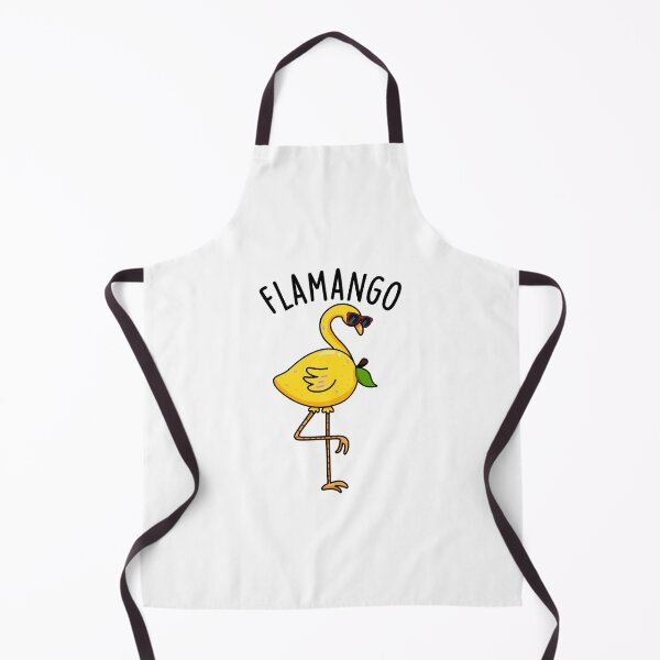 Item preview, Fla-mango Funny Flamingo Pun designed and sold by punnybone.