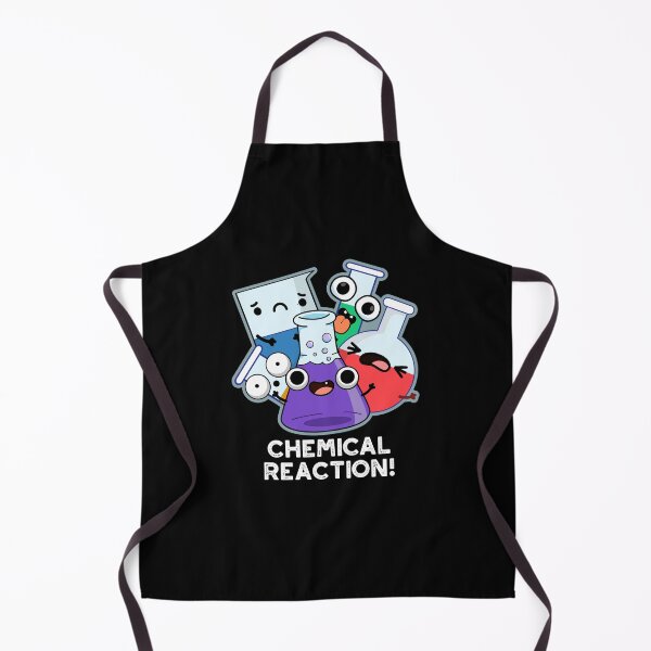 Item preview, Chemical Reaction Funny Chemistry Pun (Dark BG) designed and sold by punnybone.