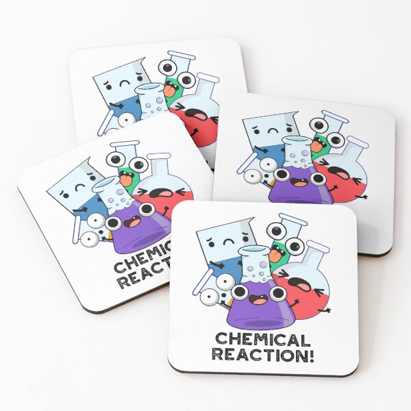 Item preview, Chemical Reaction Funny Chemistry Pun  designed and sold by punnybone.