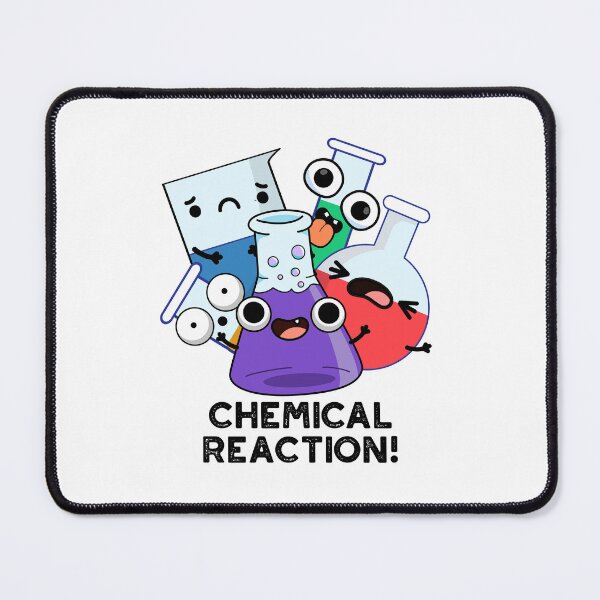 Item preview, Chemical Reaction Funny Chemistry Pun designed and sold by punnybone.