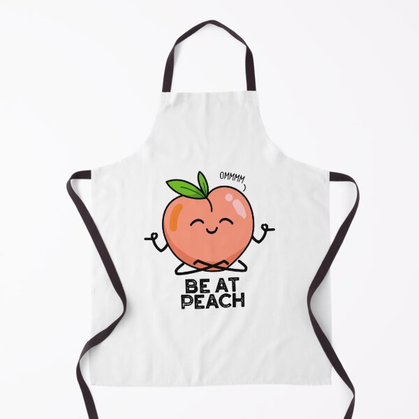 Item preview, Be At Peach Funny Fruit Pun  designed and sold by punnybone.