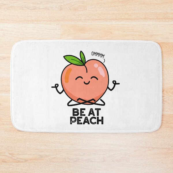 Item preview, Be At Peach Funny Fruit Pun  designed and sold by punnybone.