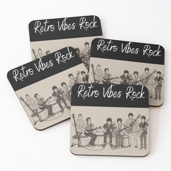 Item preview, Retro Vibes Rock designed and sold by MudmanExpress.