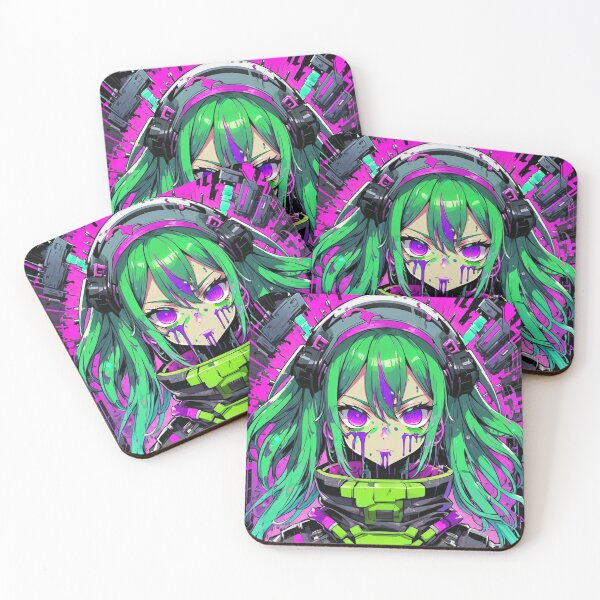 Item preview, Cyberpunk Anime Girl 7 designed and sold by Cyberpunk Neo.