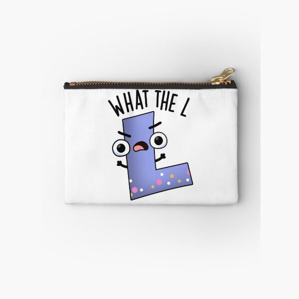 Item preview, What The L Funny Letter L Pun  designed and sold by punnybone.