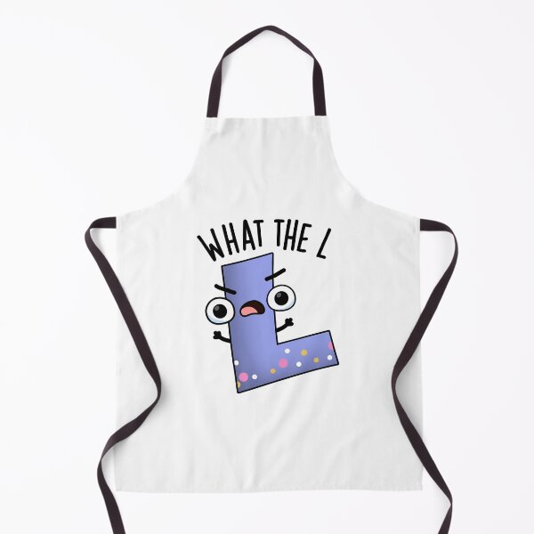 Item preview, What The L Funny Letter L Pun designed and sold by punnybone.