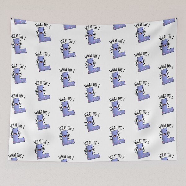 Item preview, What The L Funny Letter L Pun  designed and sold by punnybone.