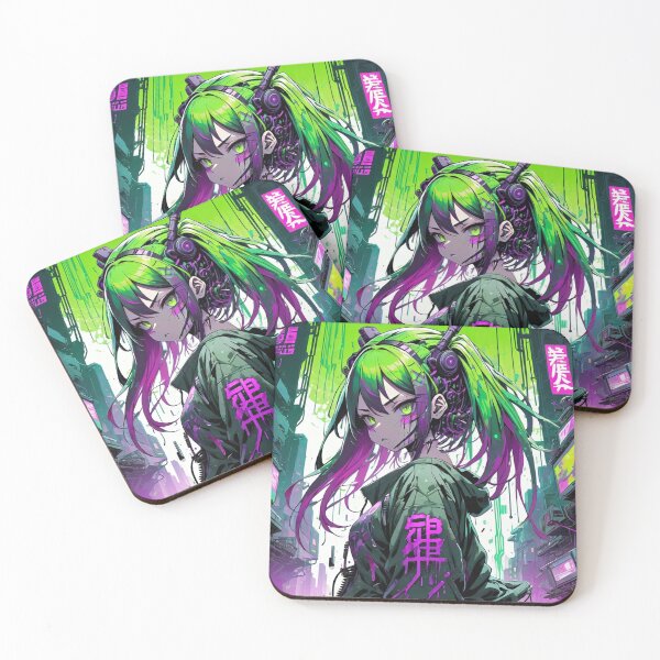 Item preview, Cyberpunk Anime Girl 10 designed and sold by Cyberpunk Neo.