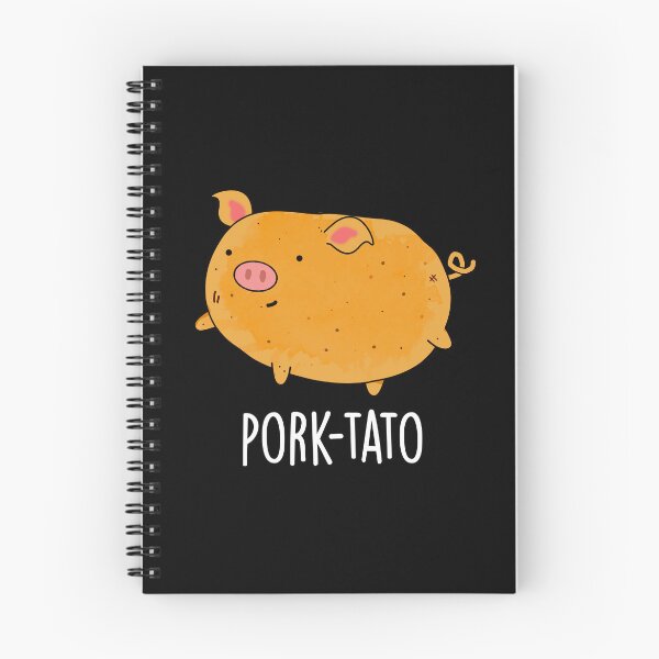 Item preview, Pork-tato Funny Potato Pun (Dark BG) designed and sold by punnybone.