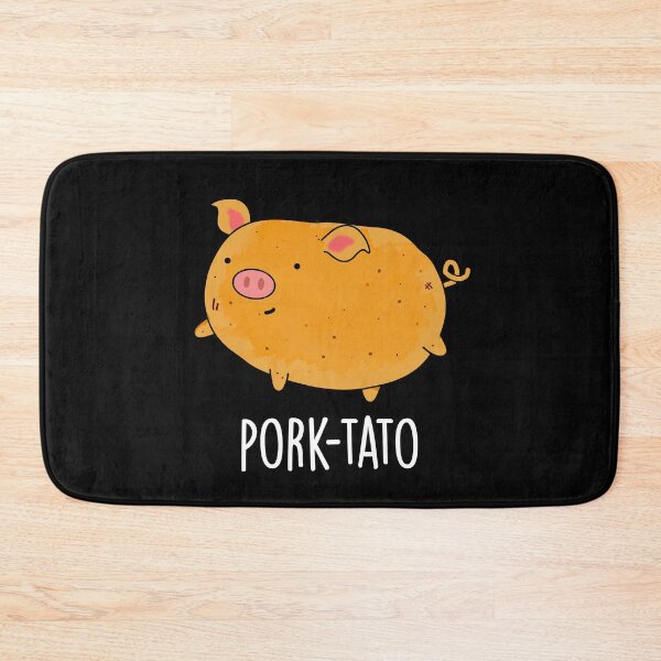 Item preview, Pork-tato Funny Potato Pun (Dark BG) designed and sold by punnybone.