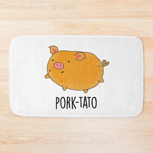 Item preview, Pork-tato Funny Potato Pun  designed and sold by punnybone.
