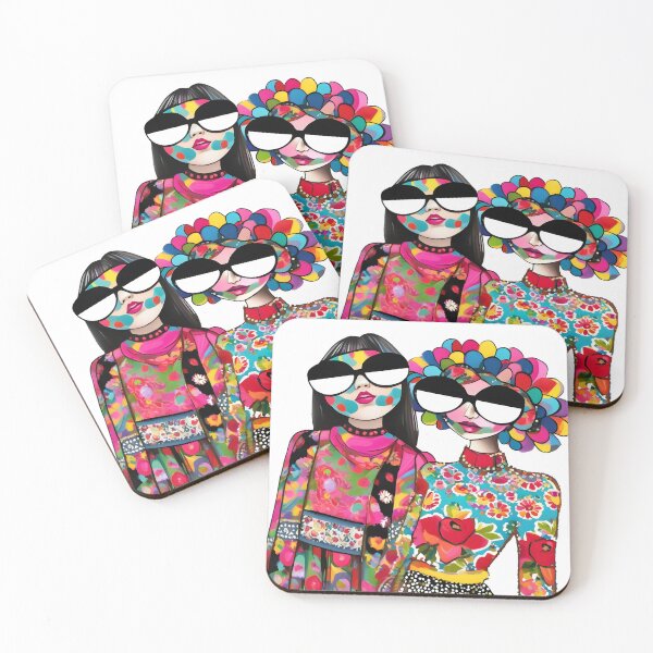 Item preview, Retro Vogue and Blooms 3 designed and sold by ramboe.