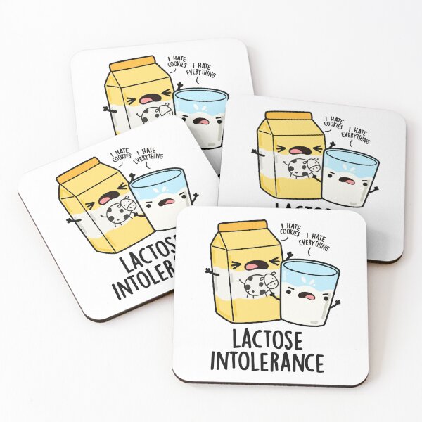 Item preview, Lactose Intolerance Funny Milk Pun  designed and sold by punnybone.