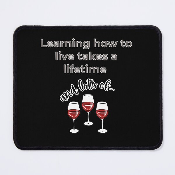 Item preview, Lifetime and Lots of Wine designed and sold by KeksWorkroom.