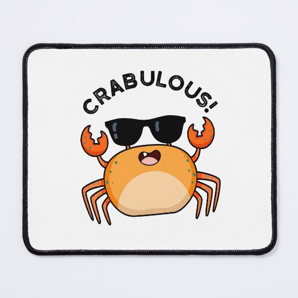 Item preview, Crabulous Funny Crab Pun  designed and sold by punnybone.