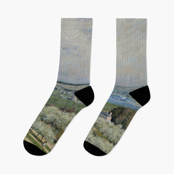 Item preview, Alfred Sisley The Terrace at Saint-Germain, Spring  designed and sold by OldTimeArt.