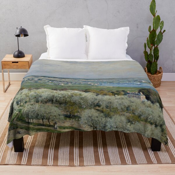 Item preview, Alfred Sisley The Terrace at Saint-Germain, Spring designed and sold by OldTimeArt.