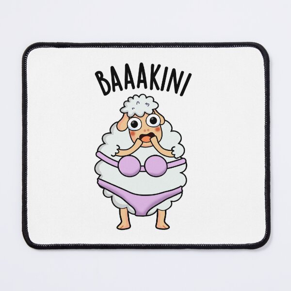 Item preview, Baa-kini Funny Bikini Pun designed and sold by punnybone.